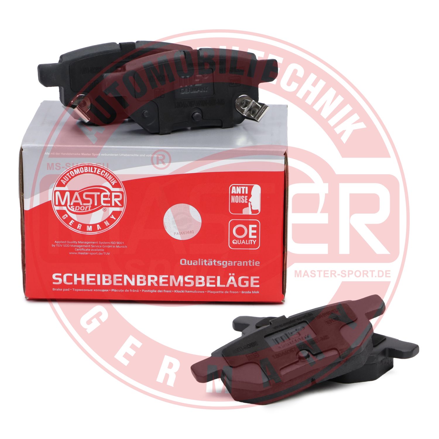 Placute frana MASTERSPORT GERMANY 13046057692N-SET-MS